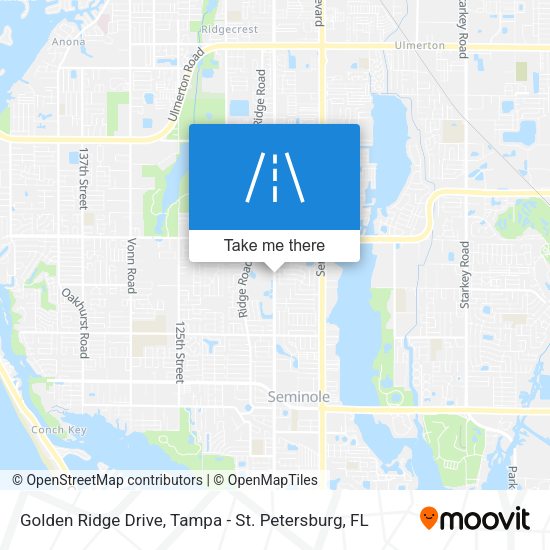 Mapa de Golden Ridge Drive