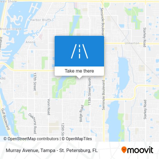 Murray Avenue map