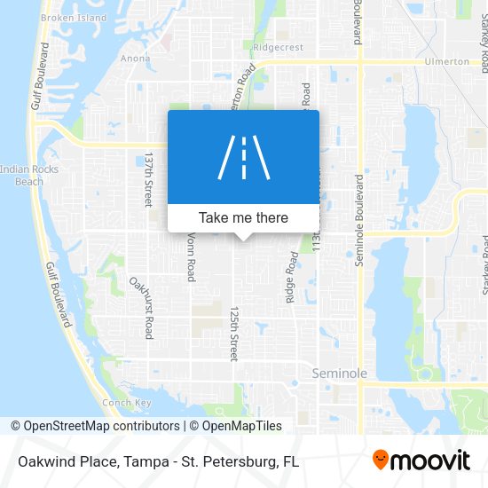Oakwind Place map