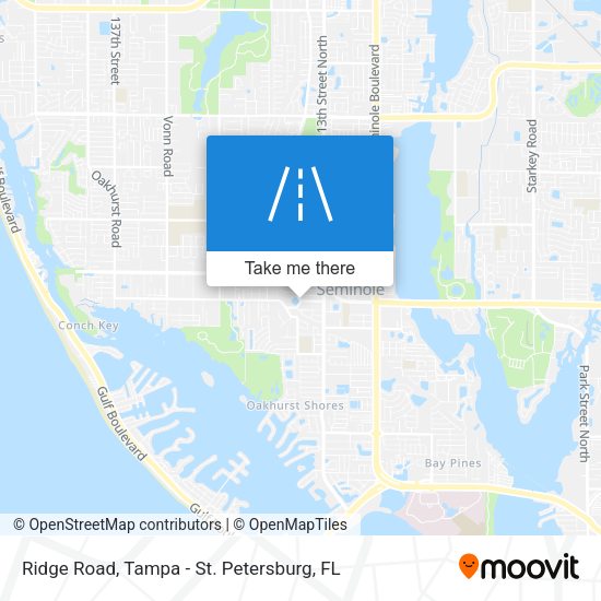 Ridge Road map