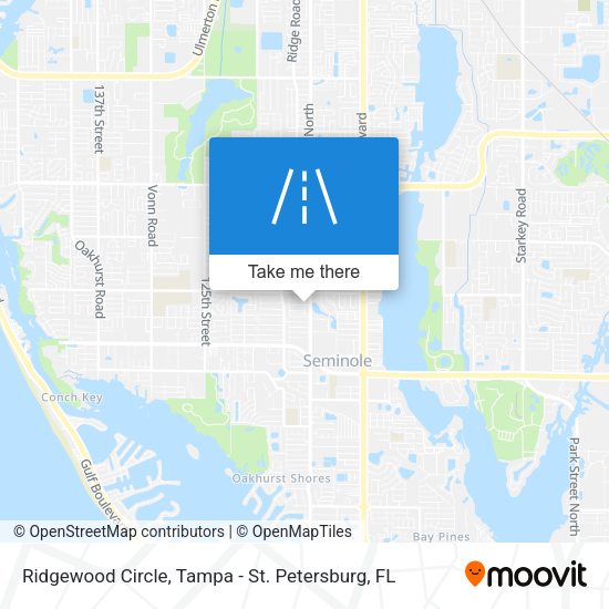 Mapa de Ridgewood Circle
