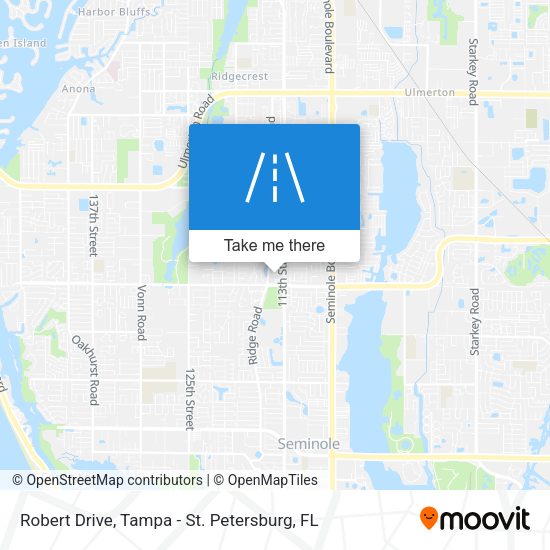 Mapa de Robert Drive