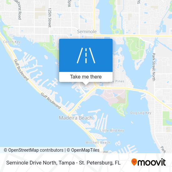 Seminole Drive North map