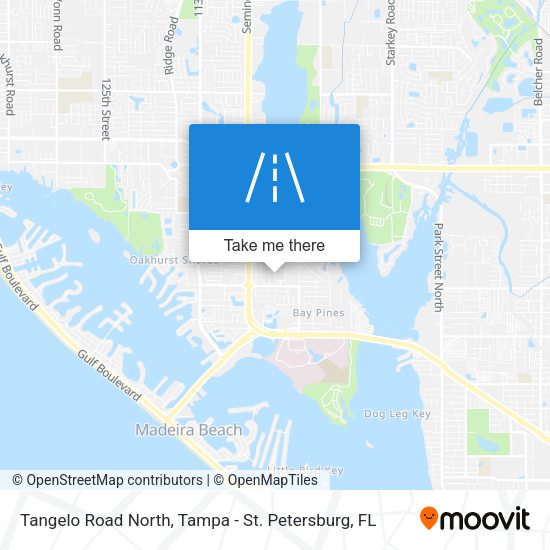 Tangelo Road North map