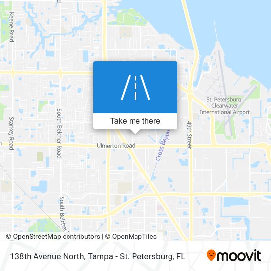 138th Avenue North map