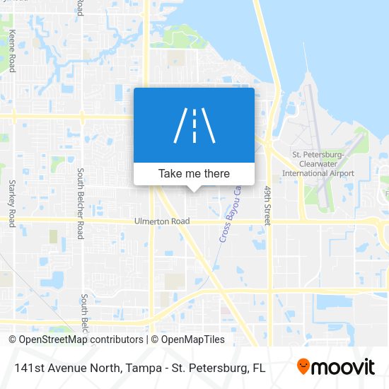 141st Avenue North map