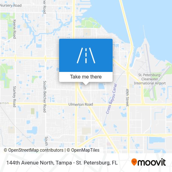 Mapa de 144th Avenue North