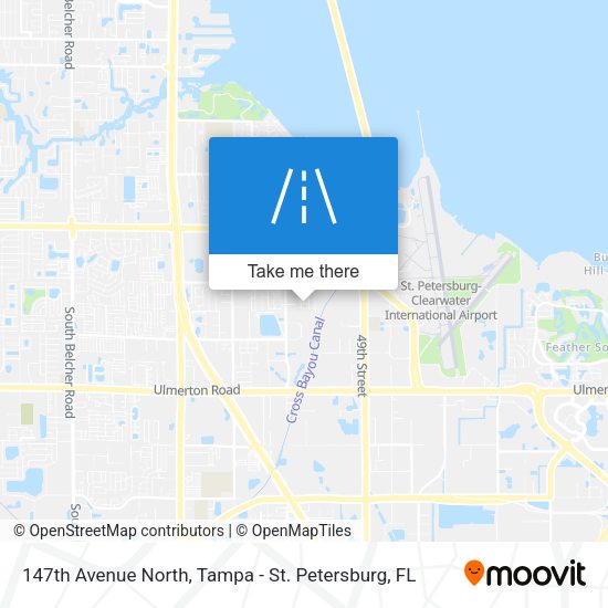 147th Avenue North map