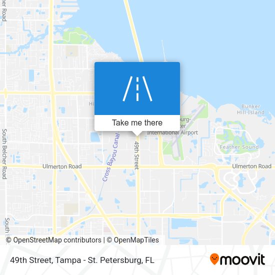 49th Street map