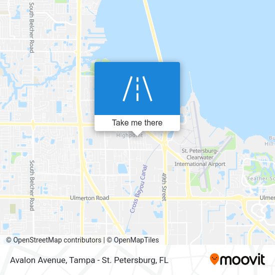 Mapa de Avalon Avenue