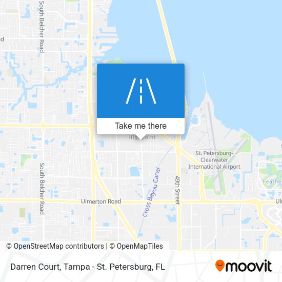 Darren Court map