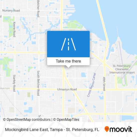 Mockingbird Lane East map