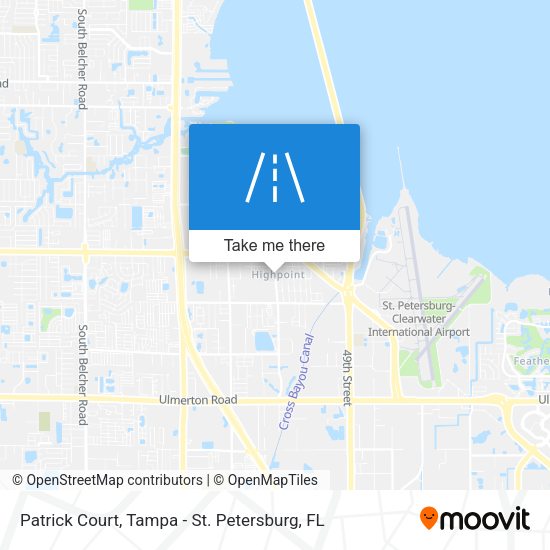 Patrick Court map