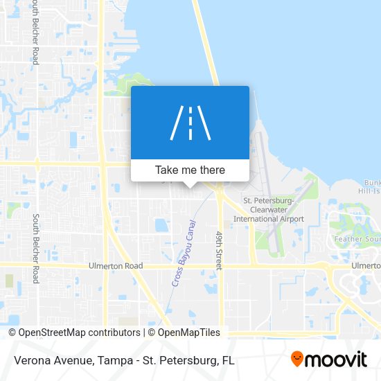 Mapa de Verona Avenue