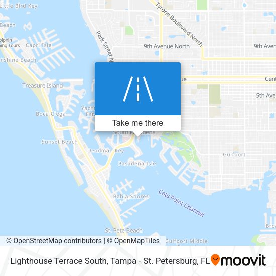Mapa de Lighthouse Terrace South