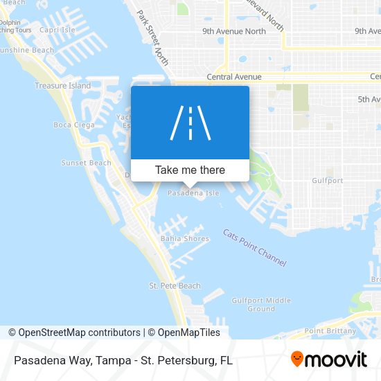 Mapa de Pasadena Way