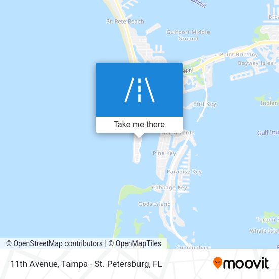 Mapa de 11th Avenue