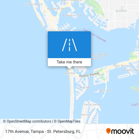 Mapa de 17th Avenue