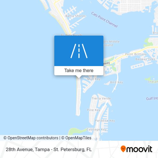 28th Avenue map