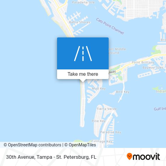 30th Avenue map