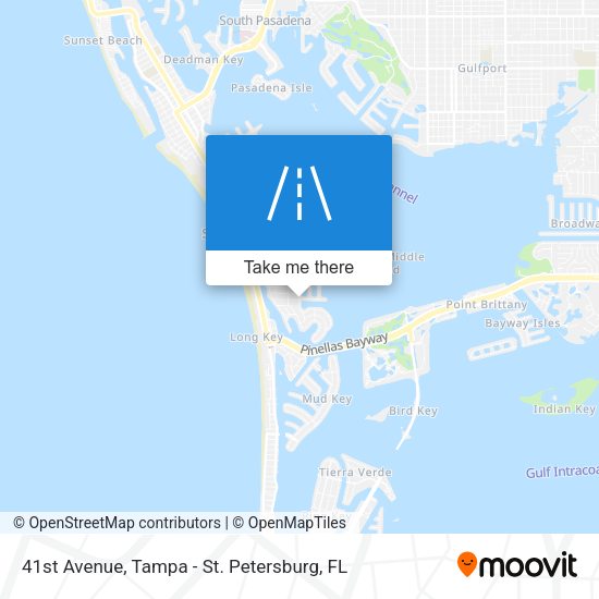 41st Avenue map