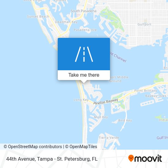 44th Avenue map