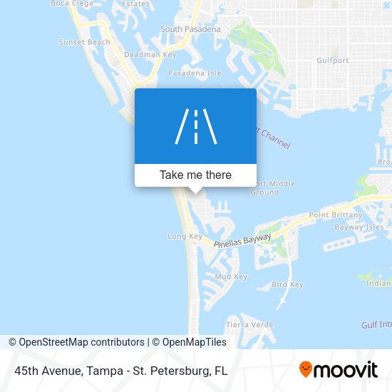 45th Avenue map