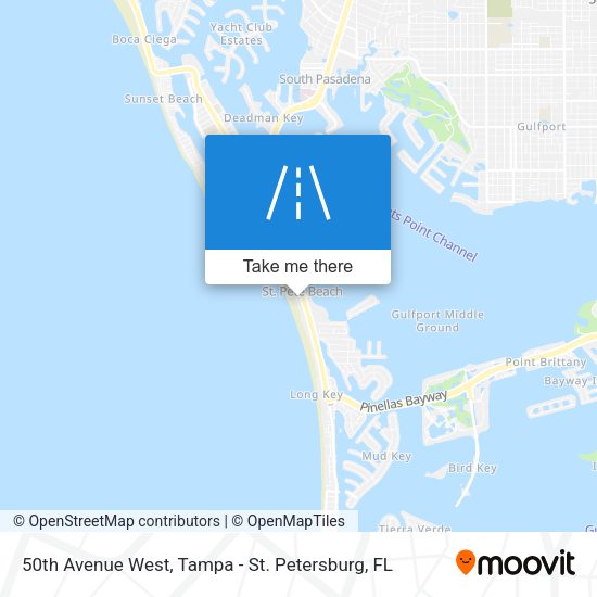 50th Avenue West map