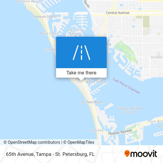 65th Avenue map
