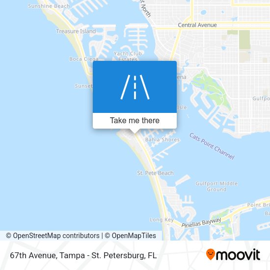 67th Avenue map