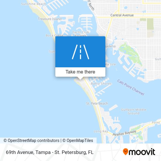 Mapa de 69th Avenue