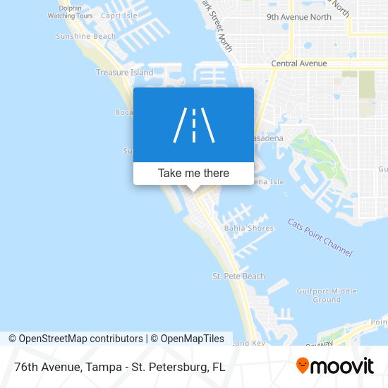 Mapa de 76th Avenue