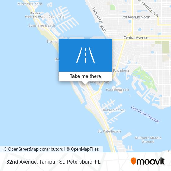 82nd Avenue map