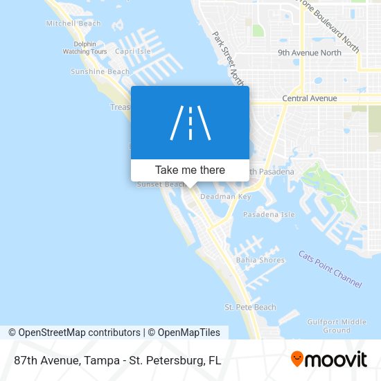 Mapa de 87th Avenue