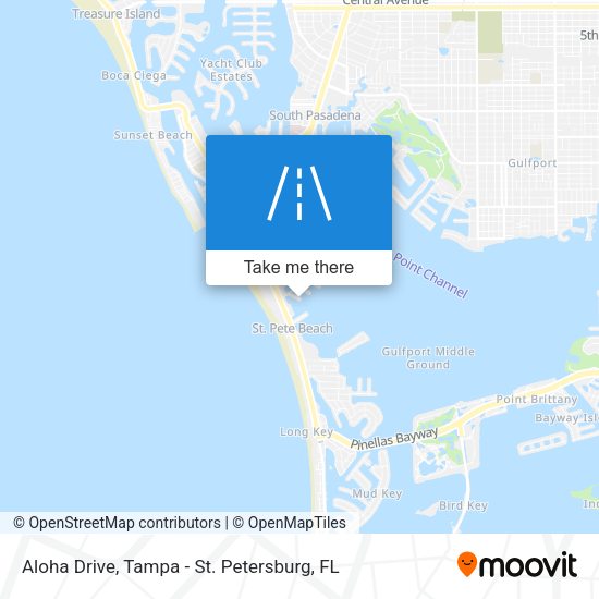 Mapa de Aloha Drive