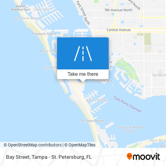 Bay Street map