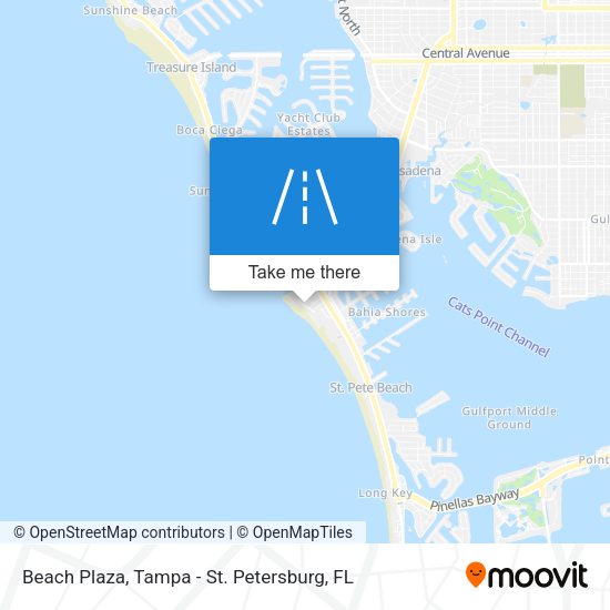 Mapa de Beach Plaza
