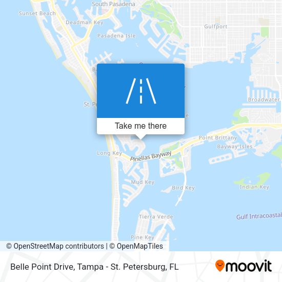 Mapa de Belle Point Drive
