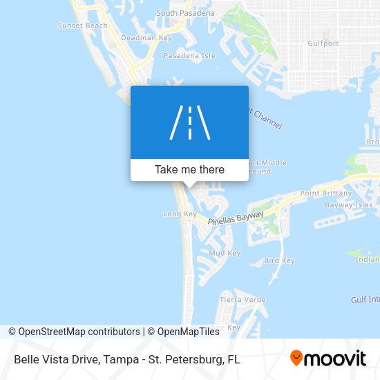 Mapa de Belle Vista Drive