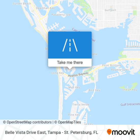 Mapa de Belle Vista Drive East