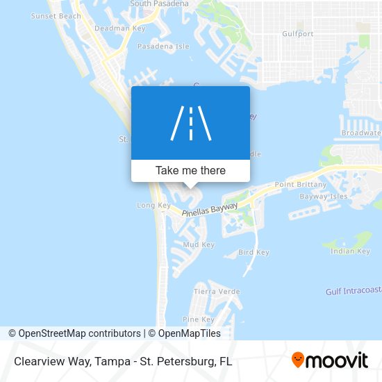 Clearview Way map