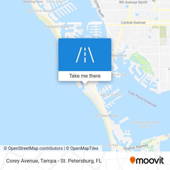 Mapa de Corey Avenue