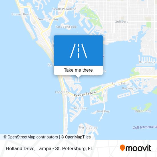 Holland Drive map