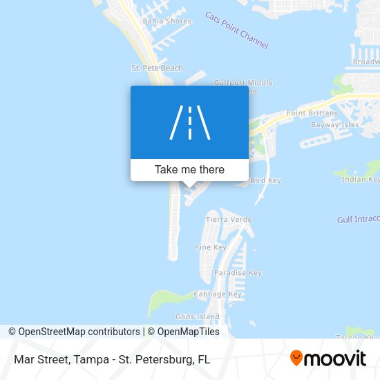 Mapa de Mar Street