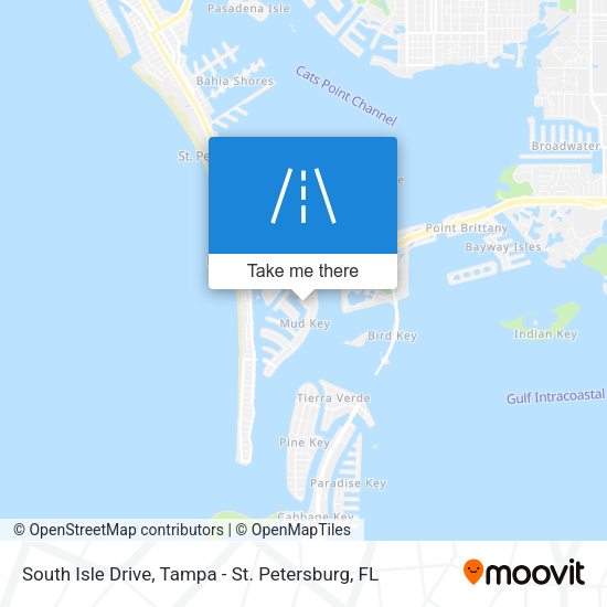 South Isle Drive map