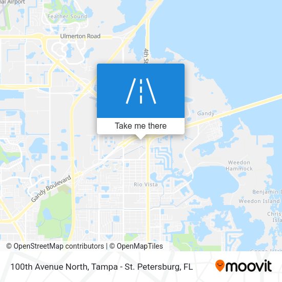 Mapa de 100th Avenue North