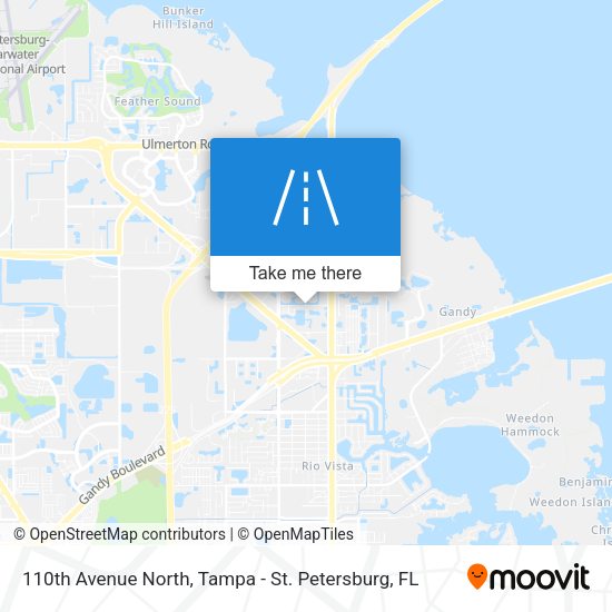 Mapa de 110th Avenue North