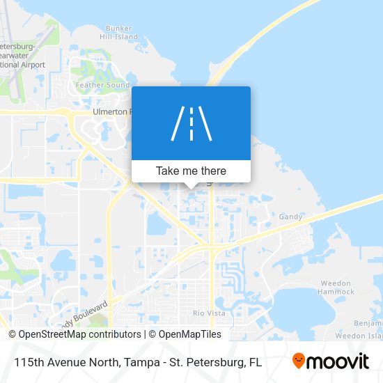 Mapa de 115th Avenue North