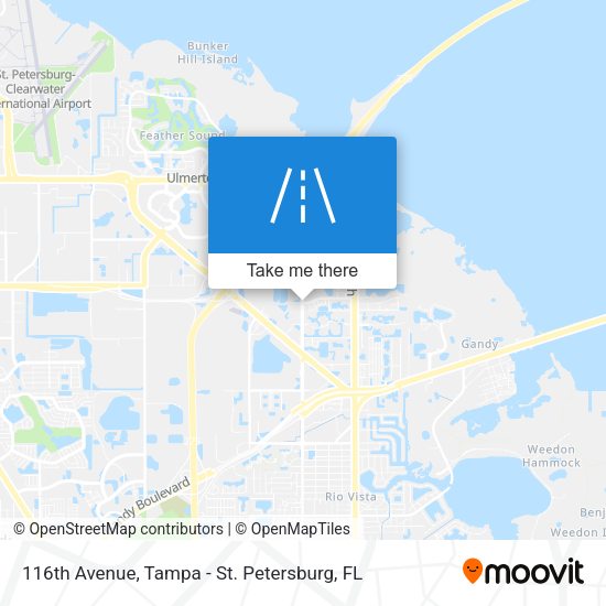 Mapa de 116th Avenue