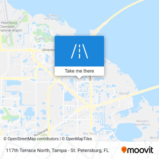 Mapa de 117th Terrace North